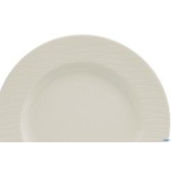 RIPPLE-PIATTO PIANO CM 31 A FALDA- ALLUMINA