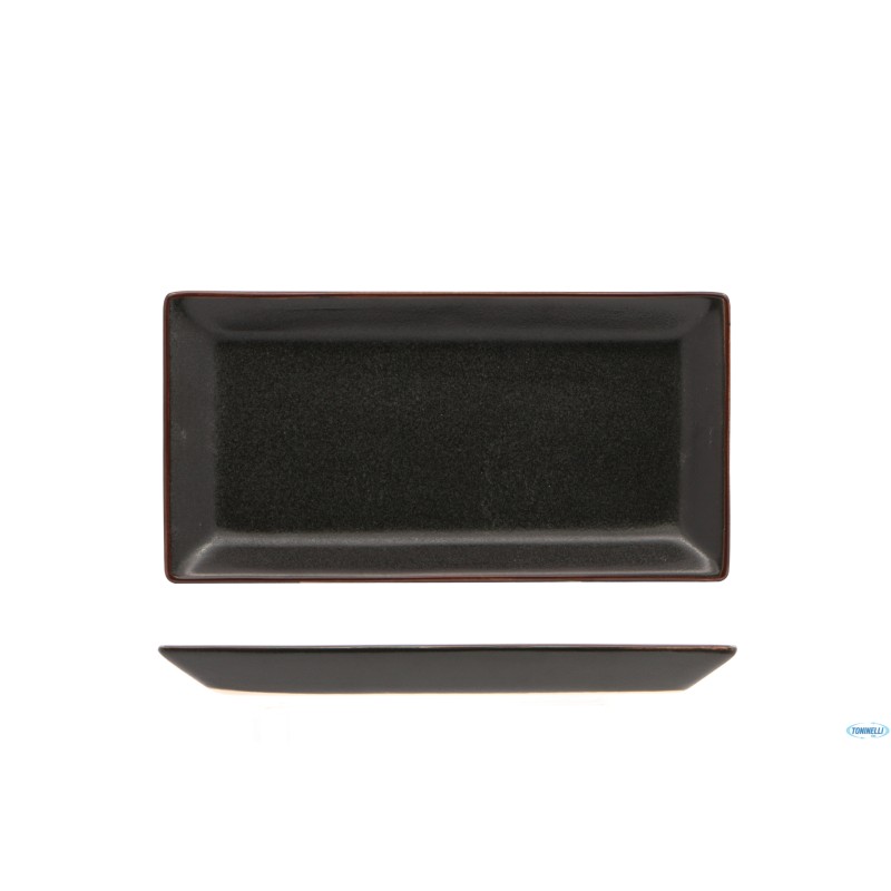 STROMBOLI-PIATTO RETTANGOLARE CM.23,7X12  RH4414S-FS1-X