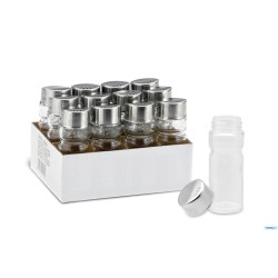 VINAGR SALEROS QUESE - SET 12 SALINI IN VETRO ED ACCIAIO INOX 3905