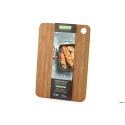 BAMBOO DARK-TAGLIERE RETTANGOLARE CM 33X23XH.1 CON FORO IDEALE DA APPENDERE