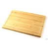 BAMBOO-TAGLIERE RETTANGOLARE CM 38X28XH.1,6 CON SCANALATURA