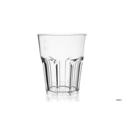 BICCHIERE ROX CLEAR CL 29 IN CONFEZIONE DA 8 PEZZI IN POLISTIRENE TRASPARENTE- FM-65