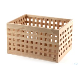 BROTSTATION-SCATOLA IN LEGNO CM 34X26XH.20