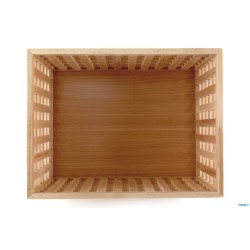 BROTSTATION-SCATOLA IN LEGNO CM 34X26XH.20