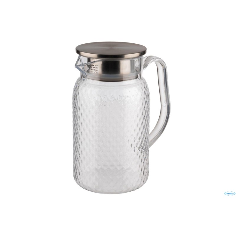 CARAFFA PER SUCCHI POLICARBONATO LT. 1 CM 10 H.19 CARAFFA PER SUCCHI POLICARBONATO LT. 1 CM 10 H.19