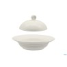 COCOTTE BIANCA TONDA CON COPERCHIO CM.17,1XH.8,7  BA1399