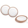 COFFEE E CO.-SALMONE CONFEZIONE 6 PIATTINI CAFFE CM.12   A4183Y122T46