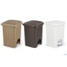ELEGANCE PATTUMIERA BAGNO BIANCA LT.6 CM.20X20X28 30100