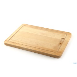 FAGGIO-TAGLIERE RETTANGOLARE CM 40X38XH.2 CON SCANALATURA