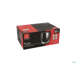 FIORE - EAU - CONFEZIONE 6 BICCHIERI PER  LA TAVOLA CL. 30  1.34710