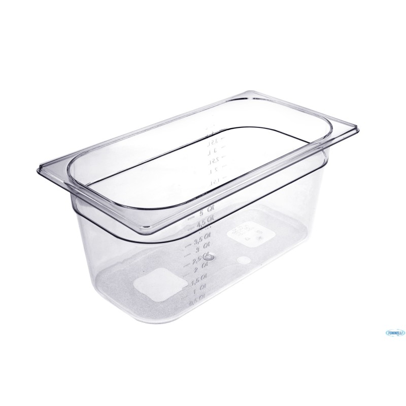 GN POLICARBONATO 1.3 BACINELLA CM 32X18 H.6,5 GN POLICARBONATO 1.3 BACINELLA CM 32X18 H.6,5