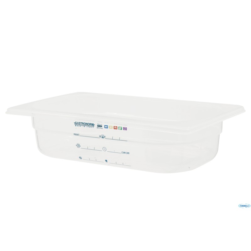 GN POLIPROPILENE 1.4 BACINELLA GRADUATA H.6,5 HACCP