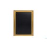 GOLD BOARD-LAVAGNA DA PARETE RETTANGOLARE CORNICE ORO 63X83,5   WBC-G-85