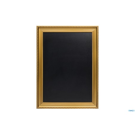 GOLD BOARD-LAVAGNA DA PARETE RETTANGOLARE CORNICE ORO 73X97   WBC-G-105