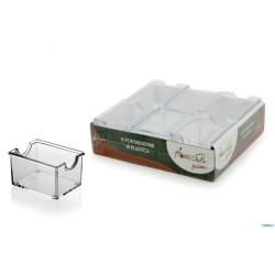 HORECAPROFESSIONAL - CONFEZIONE 6 PORTABUSTINE TRASPARENTI   SPH-CL
