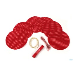 IL CASALE-CONFEZIONE CUFFIETTE ACCESSORI REGALO PER TAPPI MM.66