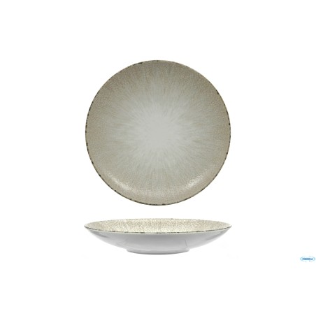 IRYS BROWN - PASTA BOWL RITA CM.30 PORCELLANA