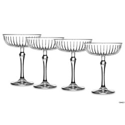 JOY - CONFEZIONE 4 COPPE CHAMPAGNE-COCKTAIL CL 24,5