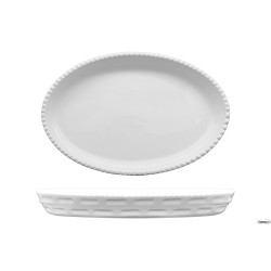 JUSTWHITE-PIROFILA CORDONATA OVALE CM.32X19,6X4,8 HHM1016