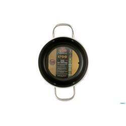 LINEA 6700 - CASSERUOLA MEDIA 2 MANIGLIE PER INDUZIONE CM. 20 6718.20