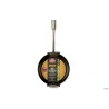 LINEA 6700 - PADELLA DRITTA A FRIGGERE 1 MANICO PER INDUZIONE CM. 28 6704.28