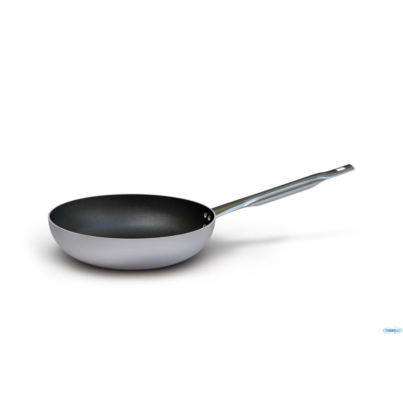 LINEA 6700 - PADELLA SVASATA ALTA 1 MANICO PER INDUZIONE CM.32 6702.32