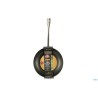 LINEA 6700 - PADELLA SVASATA ALTA 1 MANICO PER INDUZIONE CM.32 6702.32