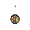 LINEA 6700 - PADELLA SVASATA BASSA 1 MANICO PER INDUZIONE CM.24 6700.24