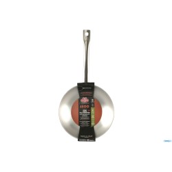 LINEA 6800 - PADELLA SVASATA ALTA 1 MANICO PER INDUZIONE CM 32      6802.32