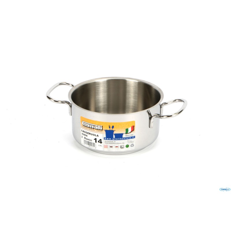 REALTERM-CASSERUOLA ALTA 2 MANICI CM.14 C214