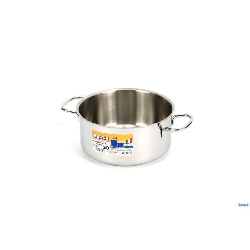 REALTERM-CASSERUOLA ALTA 2 MANICI CM.20 C220 REALTERM-CASSERUOLA ALTA 2 MANICI CM.20 C220