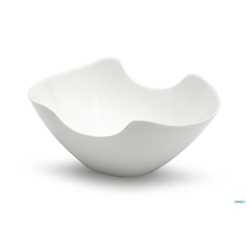 SALENCO-BOWL INSALATIERA IN VETRO OPALE TEMPERATO CM.16,5 L7832