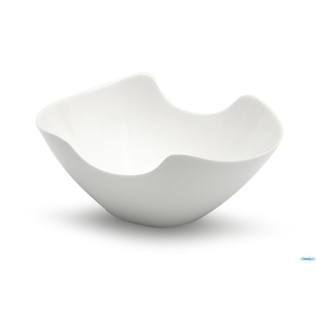 SALENCO-BOWL INSALATIERA IN VETRO OPALE TEMPERATO CM.16,5 L7832