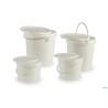 SECCHIO ALIMENTI CON COPERCHIO POLIPROPILENE LT.16,1 BIANCO