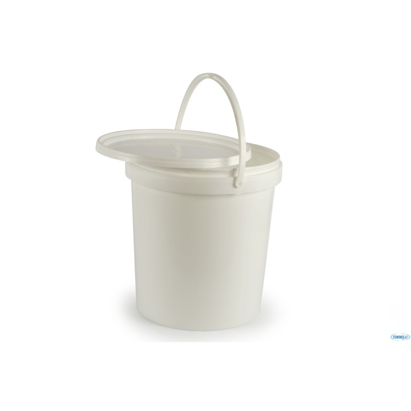 SECCHIO ALIMENTI CON COPERCHIO POLIPROPILENE LT.22,8 BIANCO SECCHIO ALIMENTI CON COPERCHIO POLIPROPILENE LT.22,8 BIANCO