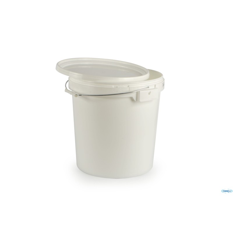SECCHIO ALIMENTI CON COPERCHIO POLIPROPILENE LT.32,9 BIANCO SECCHIO ALIMENTI CON COPERCHIO POLIPROPILENE LT.32,9 BIANCO
