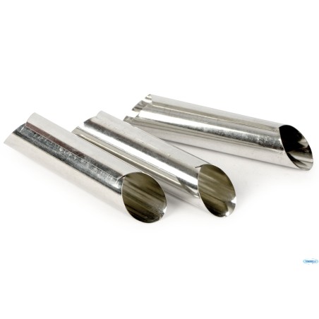 SET 3 STAMPI CANNOLI SICILIANI CM 12DIAMETRO 2,5