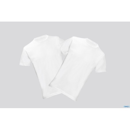 T-SHIRT BIANCO XL CONFEZIONE 2