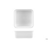 VASSOIO ANTIASSORBENTE IN PMMA CM.22X22X8,5 BIANCO