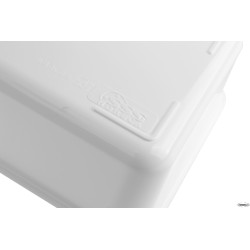 VASSOIO ANTIASSORBENTE IN PMMA CM.22X29,5X8,5 BIANCO