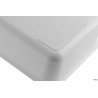 VASSOIO ANTIASSORBENTE IN PMMA CM.22X36X8,5 BIANCO