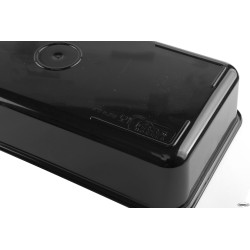 VASSOIO ANTIASSORBENTE IN PMMA CM.22X44X8,5 NERO