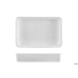 VASSOIO ANTIASSORBENTE IN PMMA CM.29X44X8,5 BIANCO