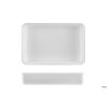 VASSOIO ANTIASSORBENTE IN PMMA CM.29X44X8,5 BIANCO