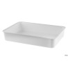 VASSOIO ANTIASSORBENTE IN PMMA CM.29X44X8,5 BIANCO