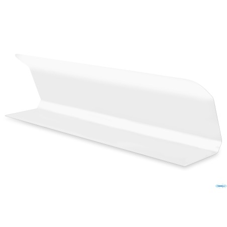 VETRINETTA DI PROTEZIONE PLEXIGLASS TRASPARENTE ESTRUSO-CM 99X20XH.27 SPESSORE 4MM