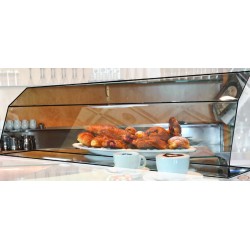 VETRINETTA DI PROTEZIONE PLEXIGLASS TRASPARENTE ESTRUSO-CM 99X20XH.27 SPESSORE 4MM
