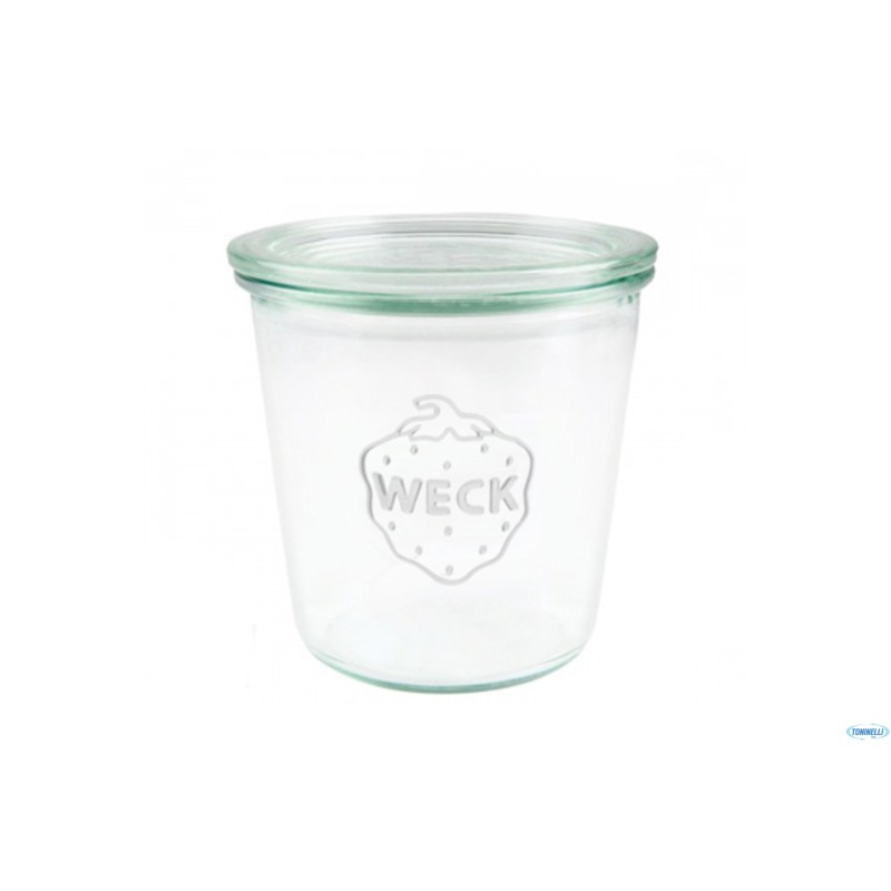WECK CIL- CARTONE 6 VASETTI ML.580 CON COPERCHIO 100   742   19681