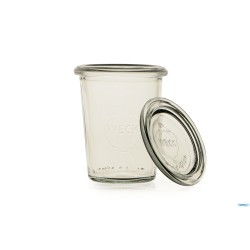 WECK CILINDRICO- CARTONE 12 VASETTI ML.160 CON COPERCHIO 60  760