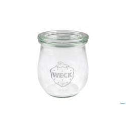 WECK TULIPE- CARTONE 12 VASETTI ML.220 CON COPERCHIO 60  762   06699